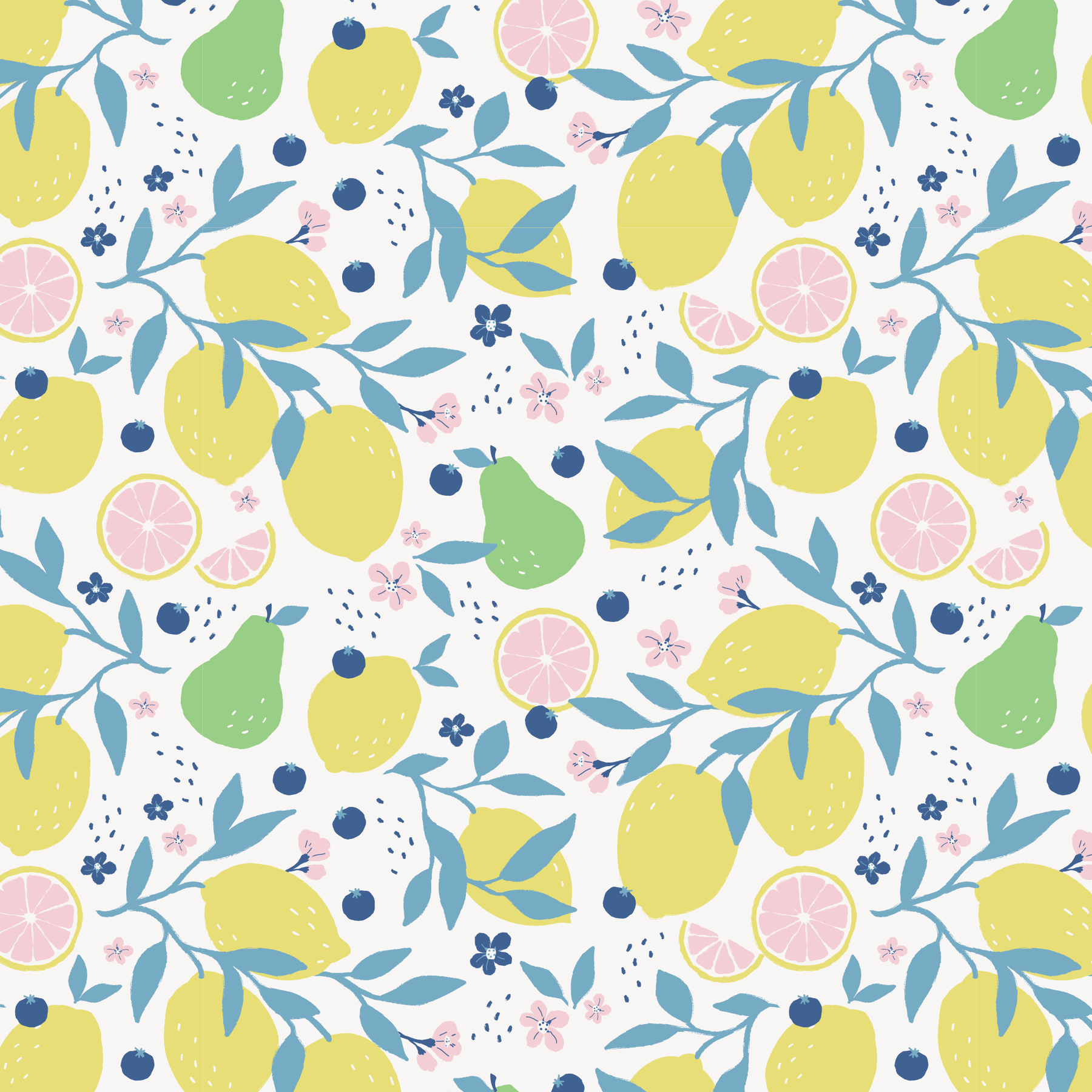 Magnificent Baby Citrus Bloom Blanket